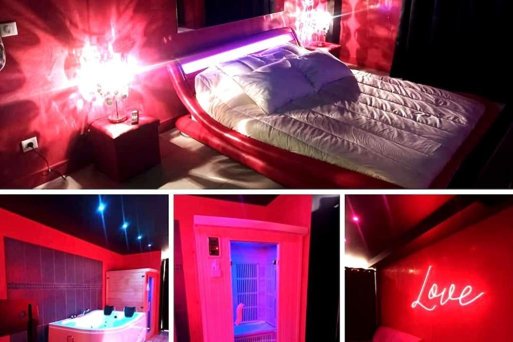 Appartement Balneo Et Sauna Prives The Red Room Mauguio Exteriör bild